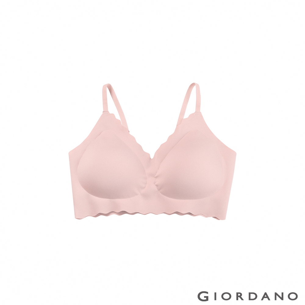 GIORDANO 女裝可調式肩帶無縫內衣 - 29 藕荷粉