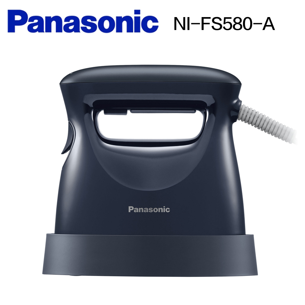 Panasonic 國際牌平燙/掛燙2 in 1蒸氣電熨斗-酷黑寶石 NI-FS580-A