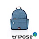 tripose MOVE系列側口收納機能後背包 淺藍 product thumbnail 1