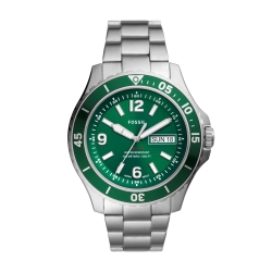 FOSSIL運動潛水綠色時尚腕錶FS5690