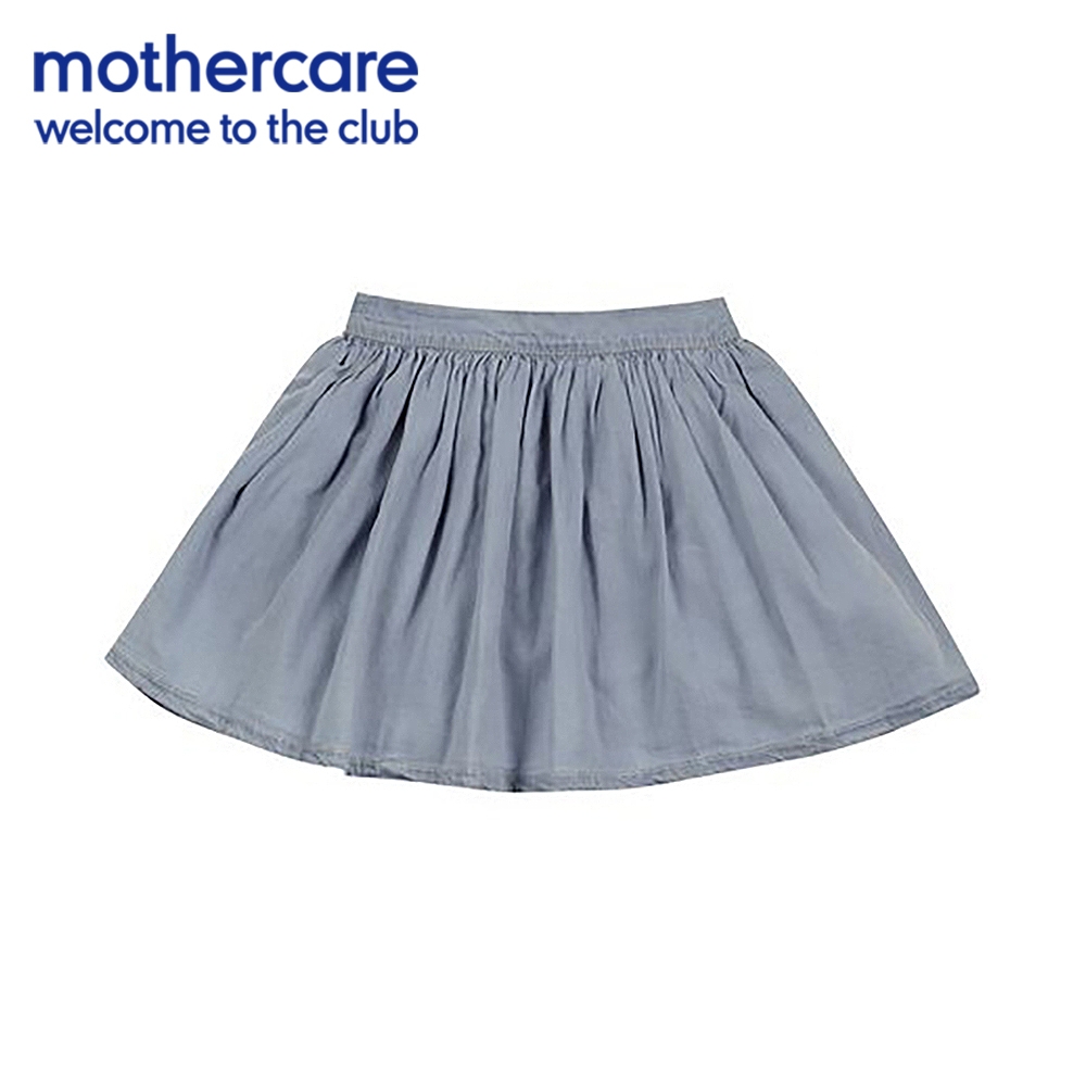 mothercare 專櫃童裝 素面牛仔圓裙/短裙 (3-10歲)
