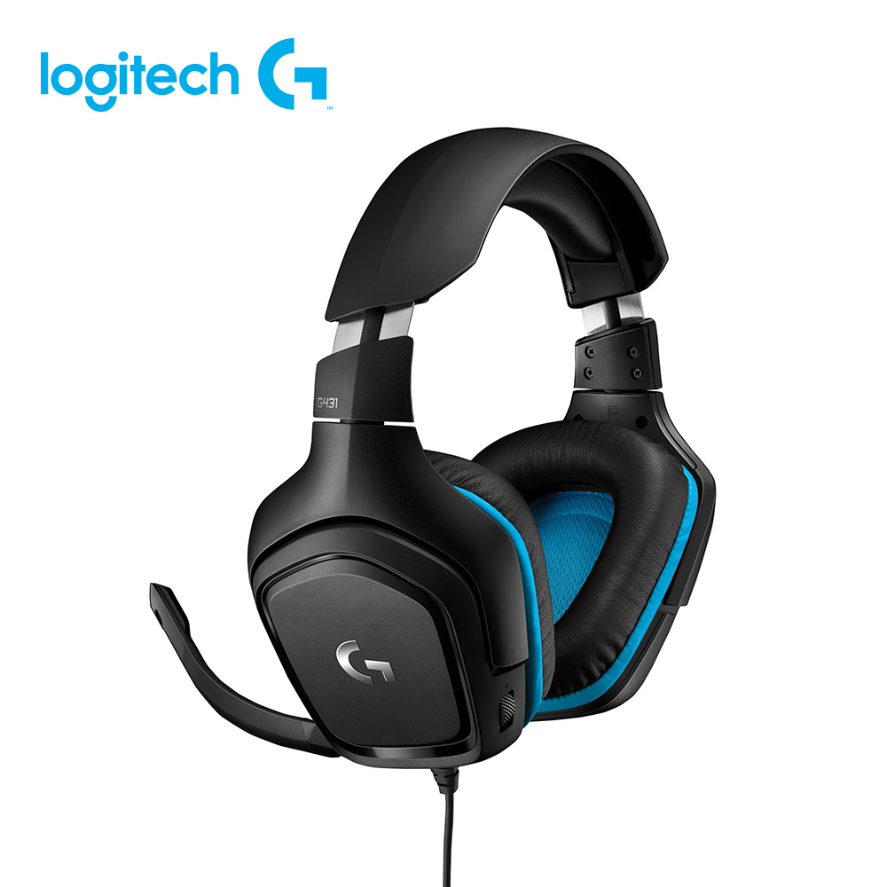 羅技 logitech G G431 7.1 聲道環繞音效電競耳機麥克風