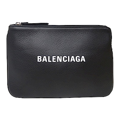 BALENCIAGA  EVERYDAY 牛皮手拿包(黑色)