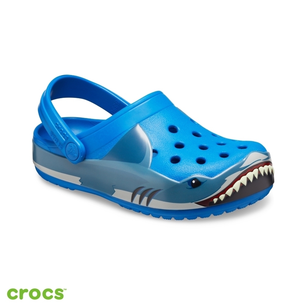 Crocs卡駱馳 (童鞋) 趣味學院鯊魚小克駱格 206271-4JL