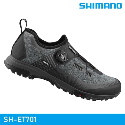 SHIMANO SH-ET701 自行車硬底鞋 / 黑色 (非卡式自行車鞋)