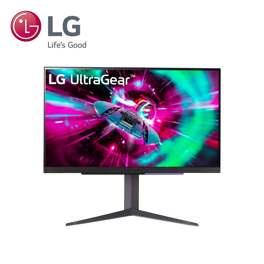 LG樂金 27型 LG UltraGear UHD 144Hz專業玩家電競顯示器 27GR93U-B