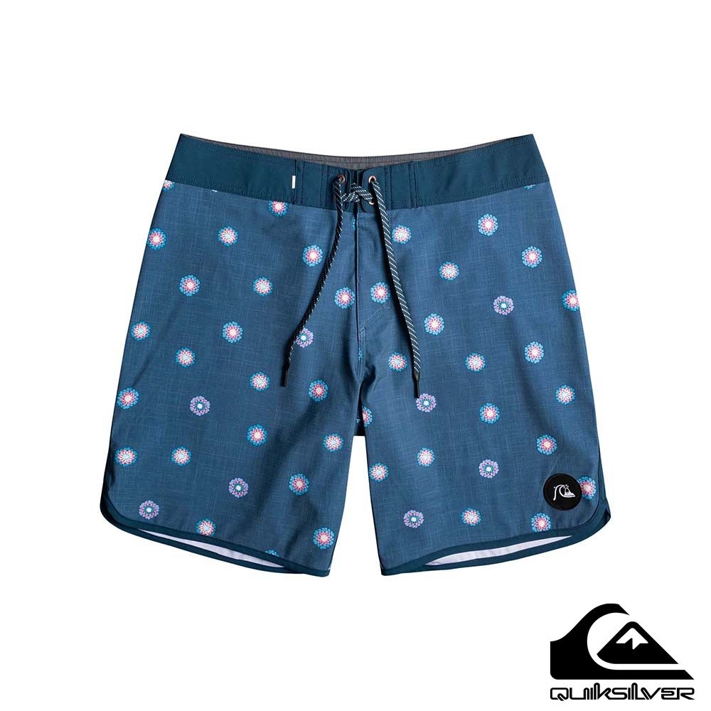 【QUIKSILVER】SURFSILK SCALLOP 19 衝浪褲 海軍藍