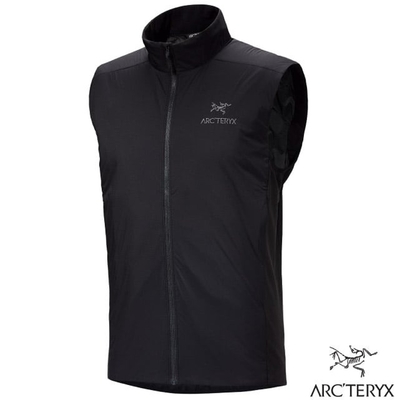 【ARCTERYX 始祖鳥】男 Atom 輕薄抗水耐磨化纖保暖背心_X000007475 黑