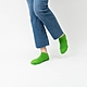 【WARX除臭襪】經典素色船型襪-草地綠 product thumbnail 1