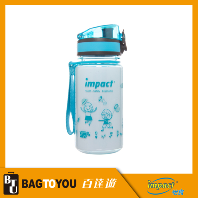 【IMPACT】童趣水杯(350ML)-藍綠 IM00B04BG