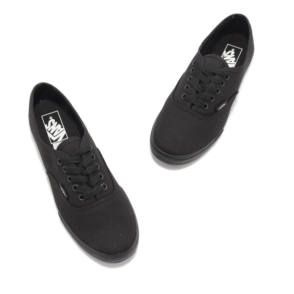 Vans 休閒鞋Authentic Lo Pro 黑全黑基本款百搭款男鞋女鞋情侶鞋