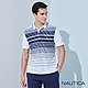 Nautica男裝 吸濕排汗休閒短袖POLO衫-白 product thumbnail 1