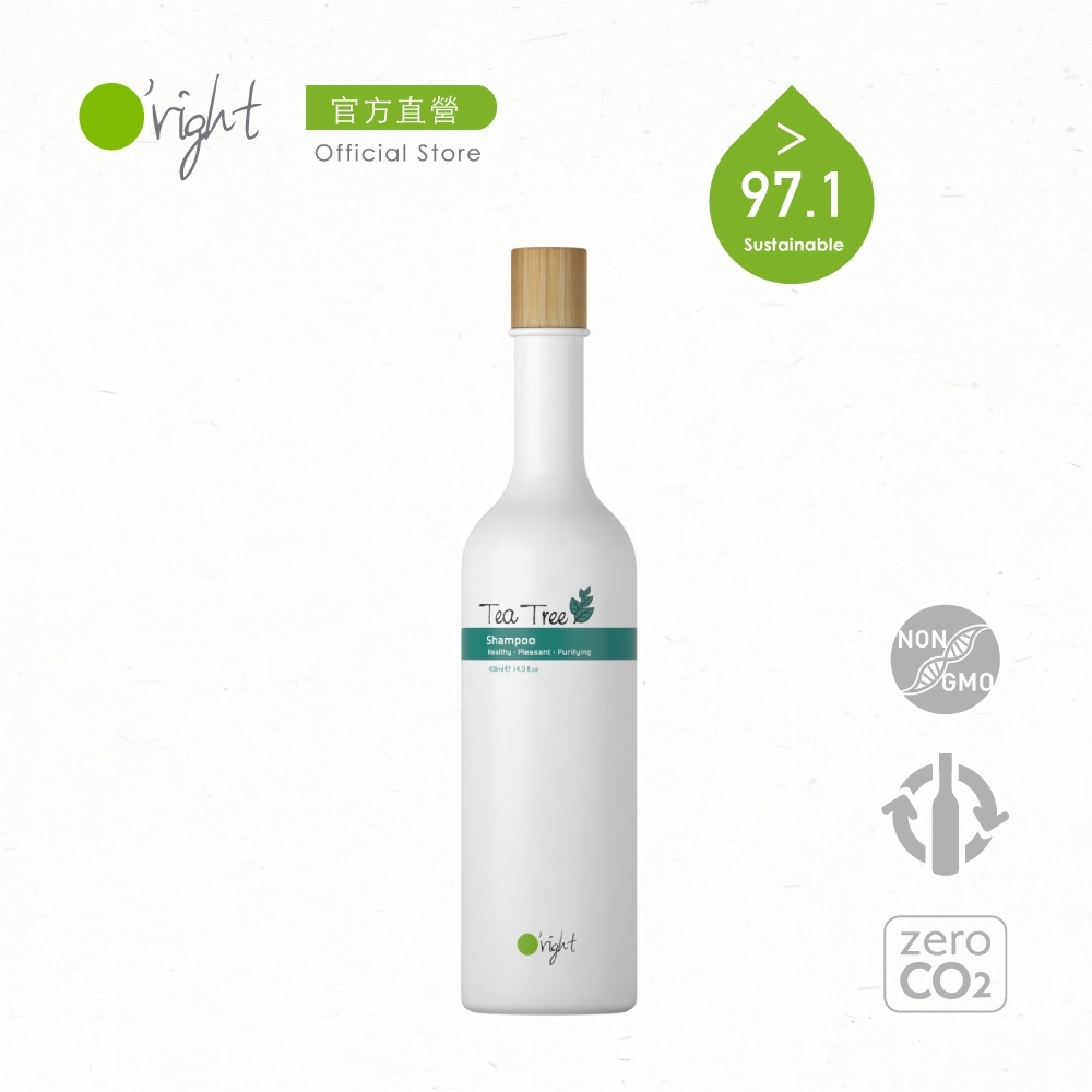 O right 歐萊德 茶樹洗髮精400ml