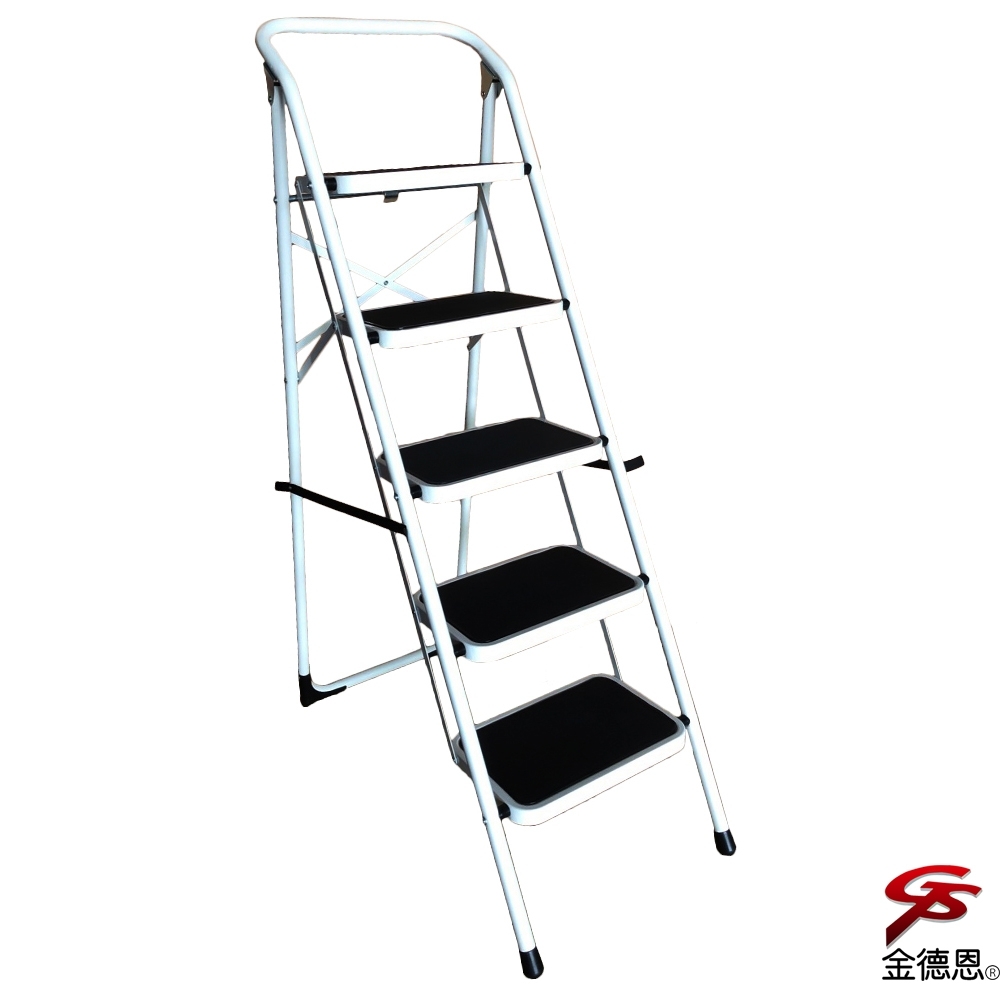 加大鋼鐵止滑五階平台折疊梯/家用梯/人字梯/樓梯/階梯/洗車凳/台階凳