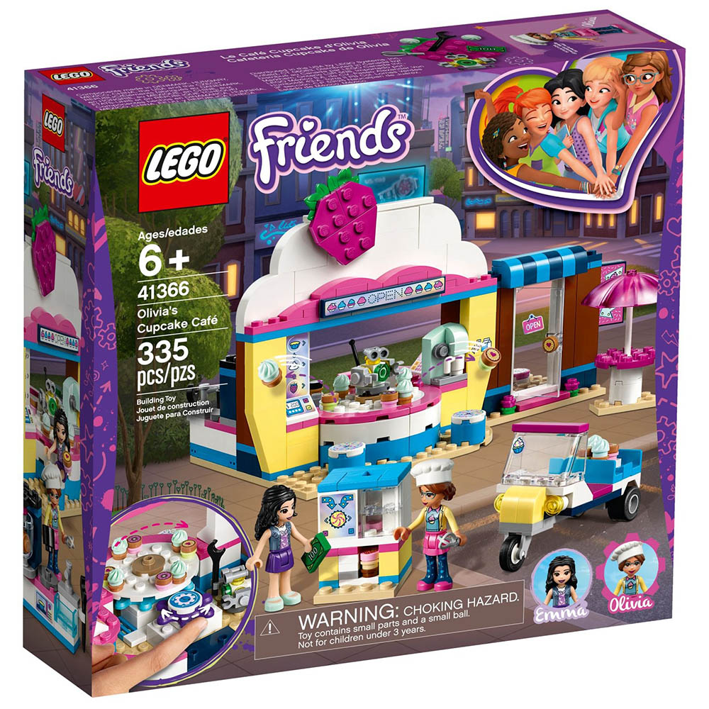 樂高lego Friends系列 Lt 奧麗薇亞的杯子蛋糕屋 創意百變系列 Yahoo奇摩購物中心