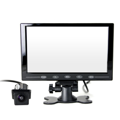 9吋螢幕顯示器+XC-7412 數位式倒車鏡頭 (孔徑21mm)