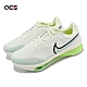 Nike 高爾夫球鞋 Air ZM Infinity Tour Next 男鞋 女鞋 寬楦 白 綠 氣墊 鞋釘 DM8446-131 product thumbnail 1