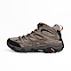 Merrell Moab 3 Mid GTX [ML035793] 男 越野鞋 戶外 登山 防水 支撐 中高筒 岩灰色 product thumbnail 1