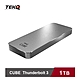 TEKQ CUBE 1TB Thunderbolt 3 M.2 外接式 SSD 行動硬碟 product thumbnail 1