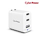 獨家預購-Cyberpower GaN 72W Type-C/USB 三孔 動態電源 快速充電器TR11U2C72W-TW product thumbnail 2