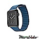 Morbido蒙彼多 Apple Watch 38mm皮製錶帶 矢車菊藍 product thumbnail 1