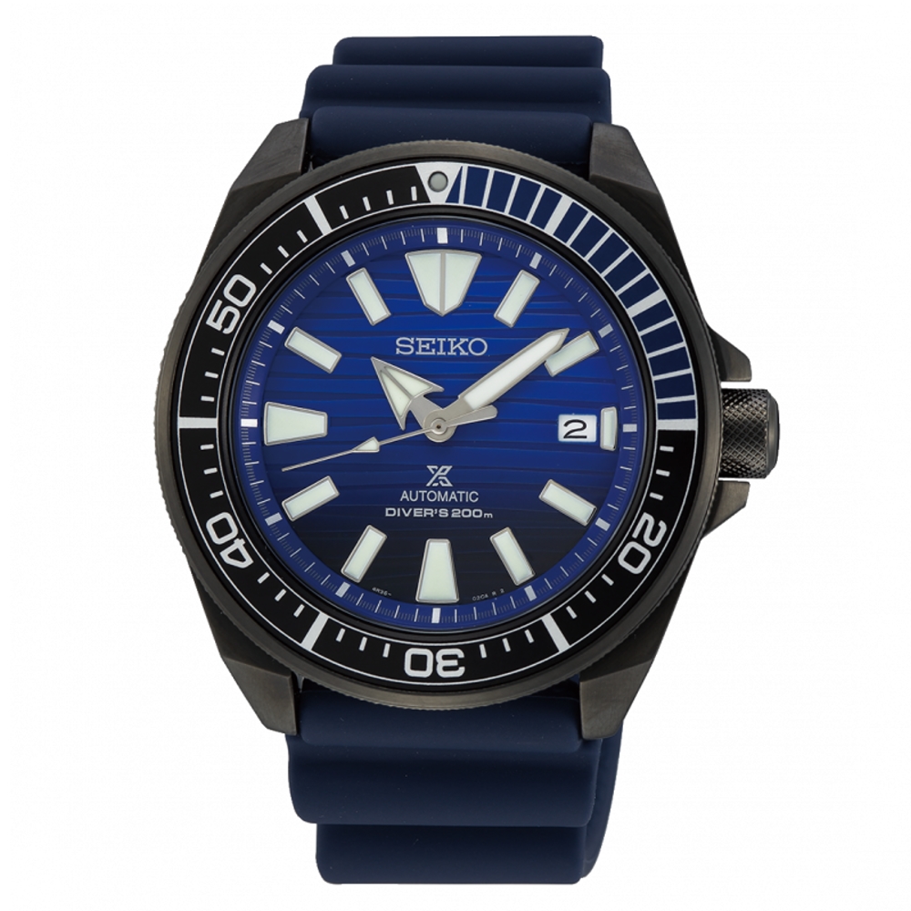 SEIKO PROSPEX 愛海洋機械潛水時尚腕錶/4R35-01X0A/SRPD09J1