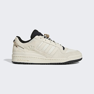 Adidas Forum Low CL GW4373 男女 休閒鞋 經典 復古 Originals 低筒 米 黑