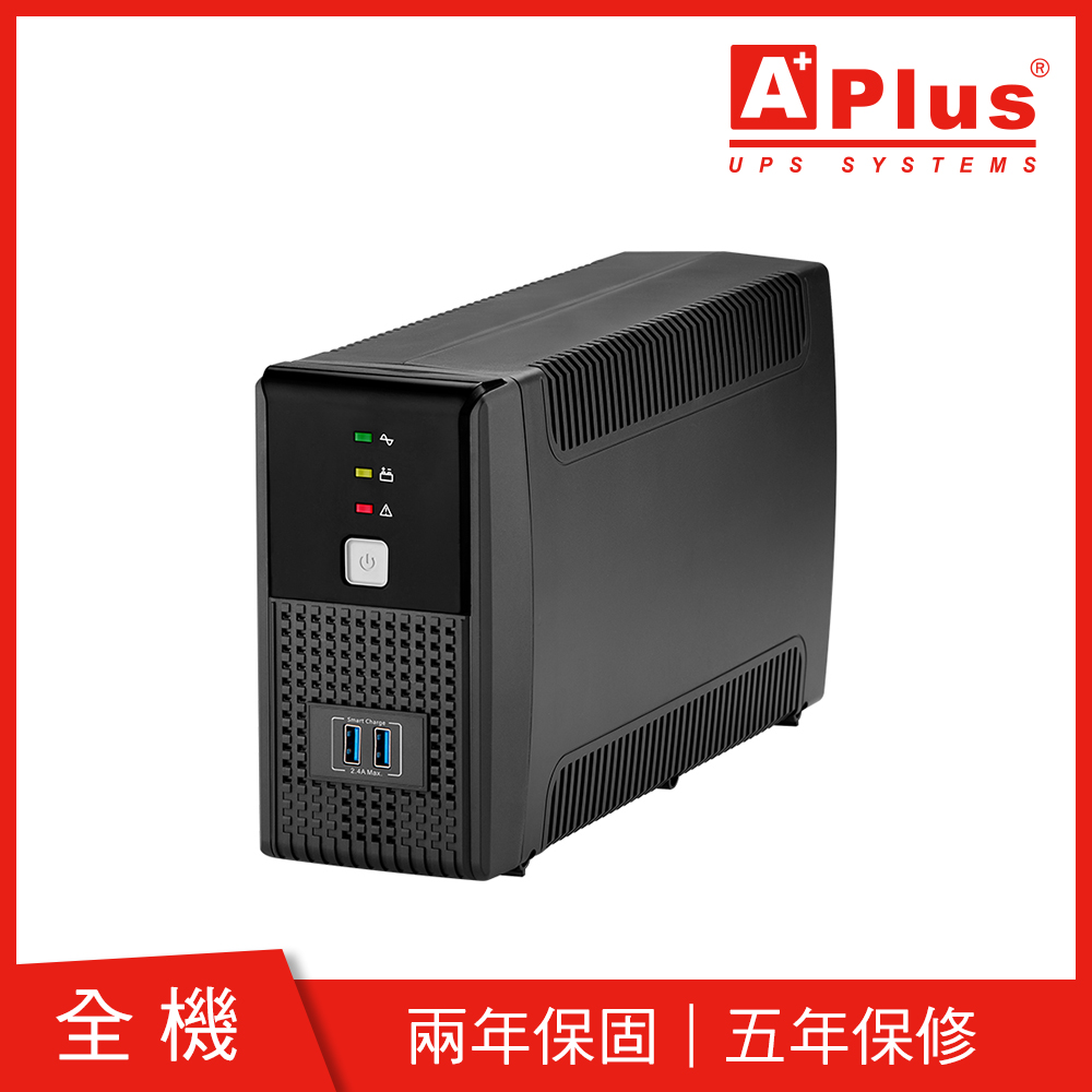 特優Aplus 在線互動式UPS Plus1E-US600N(600VA/360W)