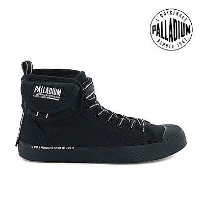 PALLADIUM PALLAPHOENIX 高筒帆布鞋-男-黑