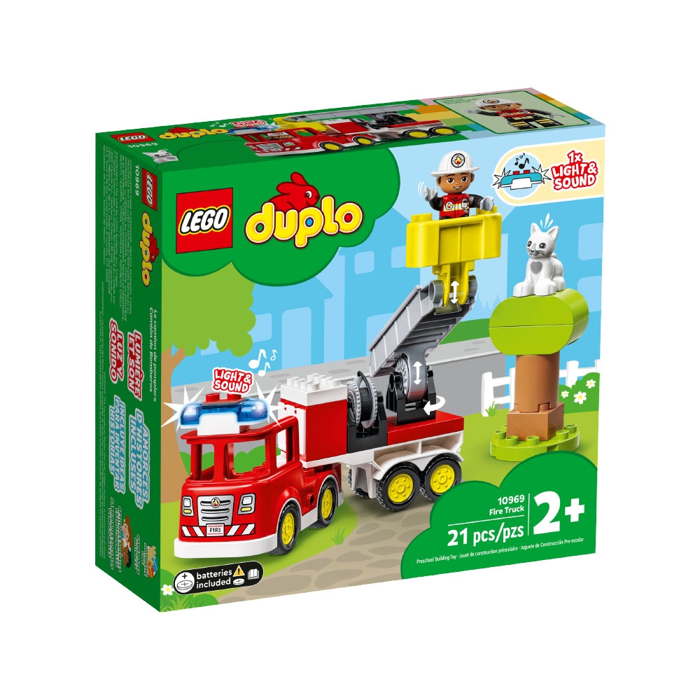 樂高LEGO Duplo幼兒系列- LT10969 消防車| 得寶幼兒| Yahoo奇摩購物中心