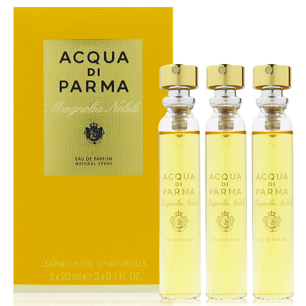 Acqua Di Parma 高貴木蘭花淡香精 隨身噴霧補充瓶20ml x3入