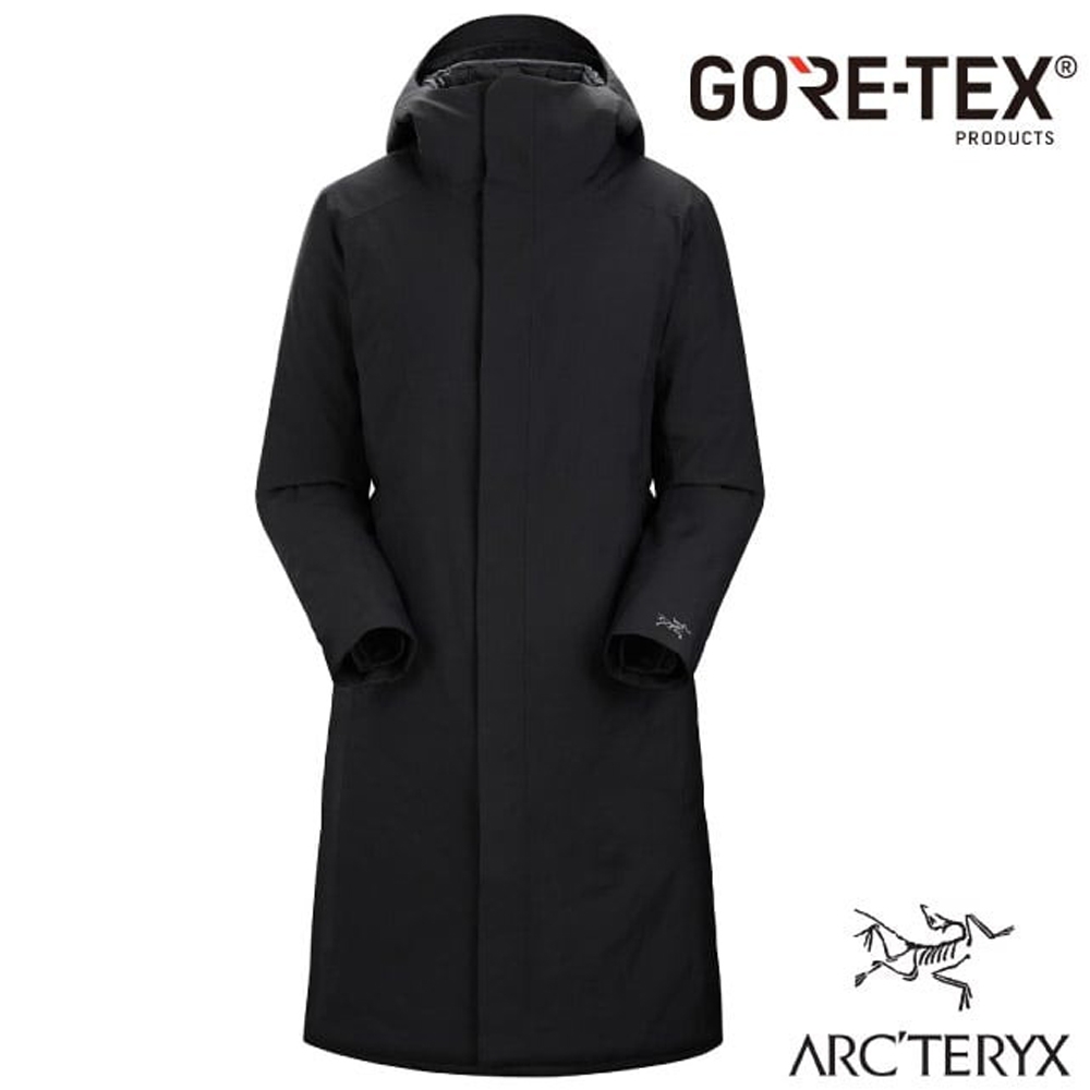 【ARCTERYX 始祖鳥】女 Patera Parka 保暖派克長大衣_X000006443-29652 黑