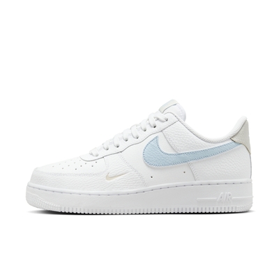 NIKE W AIR FORCE 07 女休閒運動鞋-白藍-HF0022100