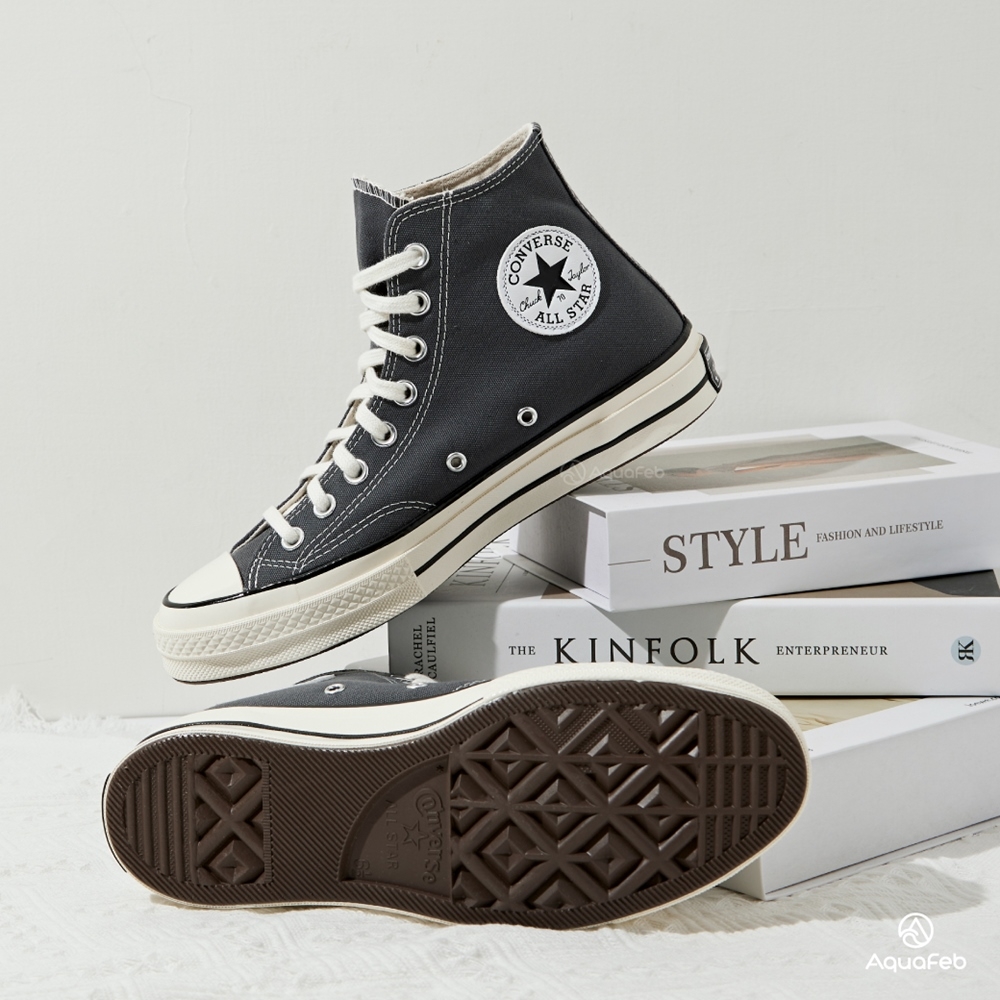 Converse CHUCK 70 HI 男鞋 女鞋 鐵灰色 高筒 運動 休閒 帆布鞋 A01449C