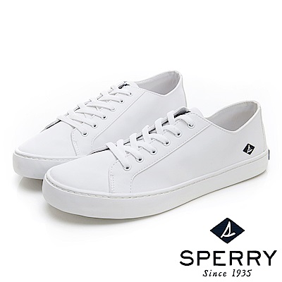 SPERRY 簡約百搭個性休閒鞋-(男)-白