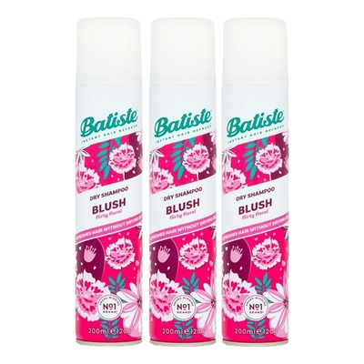 *Batiste 秀髮乾洗噴劑 淡雅花香200mlx3入