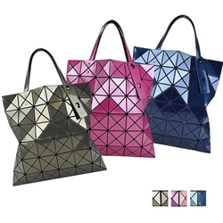 ISSEY MIYAKE 三宅一生 BAOBAO LUCENT 雙色 6X6手提包