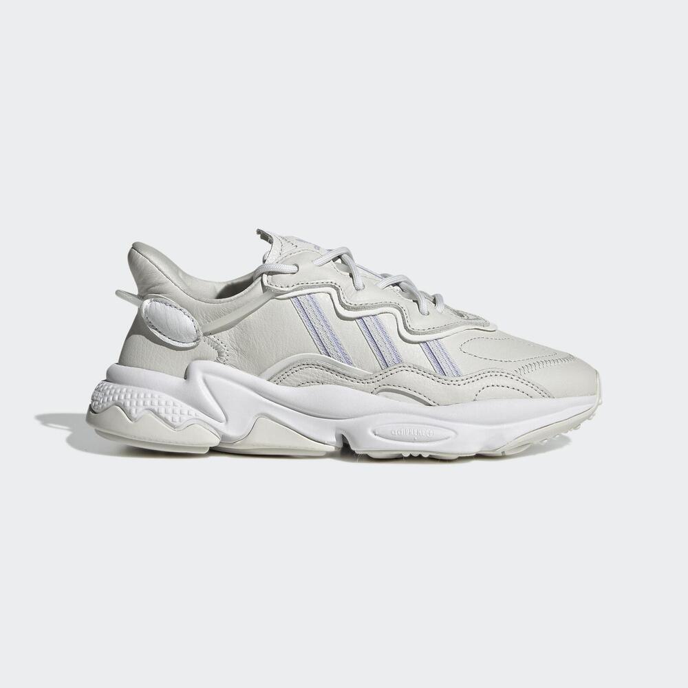 Adidas Ozweego W [GW8018] 女 休閒鞋 運動 經典 復古 緩震 透氣 潮流 穿搭 愛迪達 米