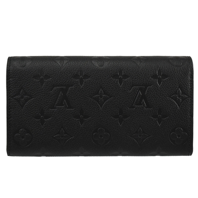 Louis Vuitton Sarah Wallet M82257 Black 