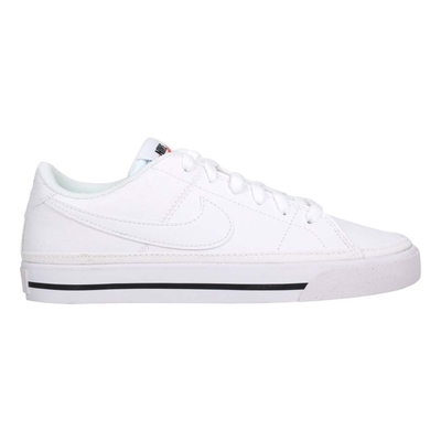 NIKE WMNS COURT LEGACY NN 女運動休閒鞋-復古 低筒 DH3161-101 白黑