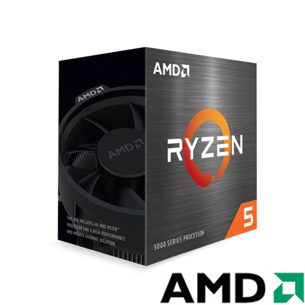 AMD Ryzen 5-5600G 3.9GHz 6核心中央處理器(內附風扇) | CPU中央處理器