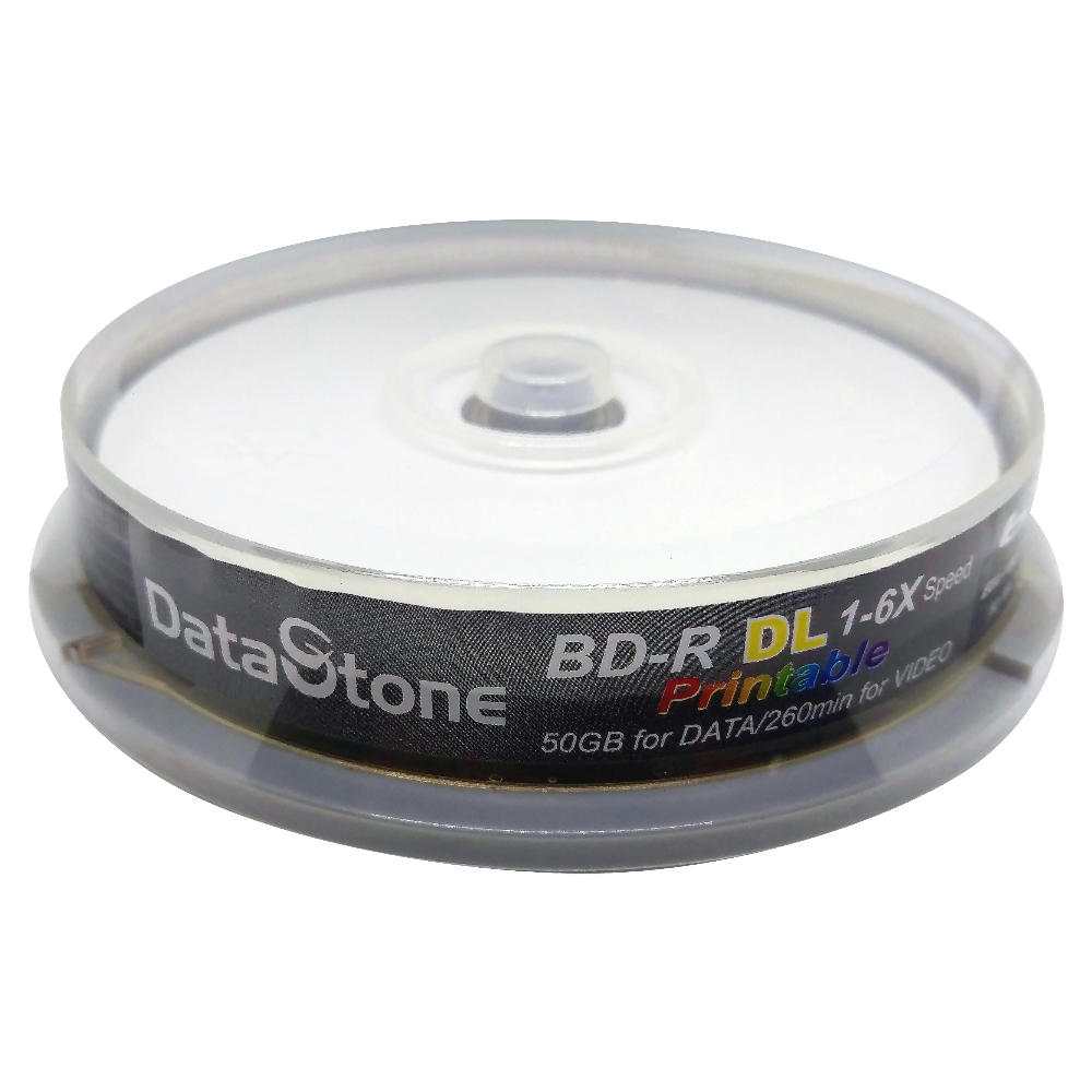 DataStone 藍光 6X BD-R DL 50GB 亮面光澤可印片 (30片)