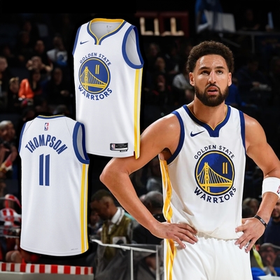 Nike 球衣 金洲 勇士 Warriors 2022/23 NBA KT 湯普森 Thompson DN2077-101