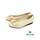 GREEN PINE典雅小方頭2cm平底娃娃鞋裸色(00851331) product thumbnail 1