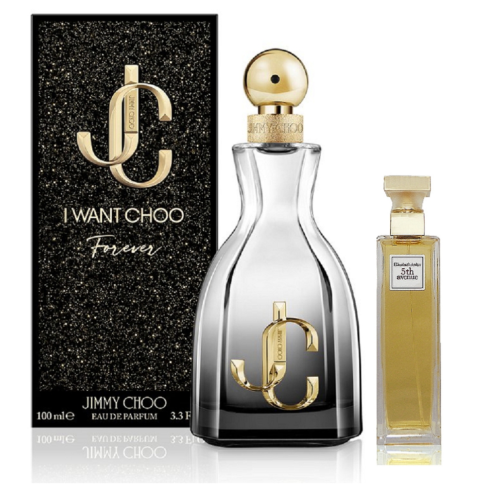 Jimmy Choo I Want Choo 熾愛同名淡香精100ml 搭贈雅頓第五大道5ml 小