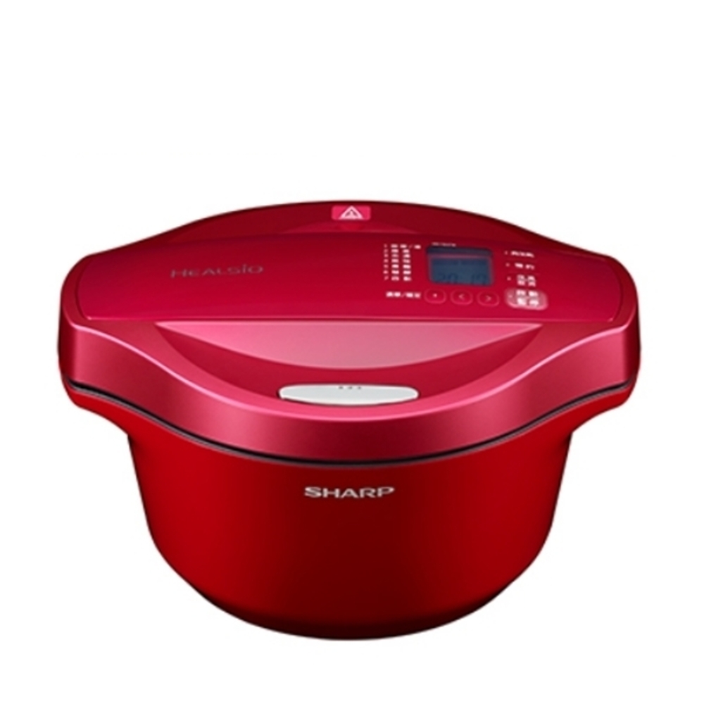 SHARP夏普2.4公升0水鍋無水鍋全新福利品調理鍋紅色KN-H24TB-D