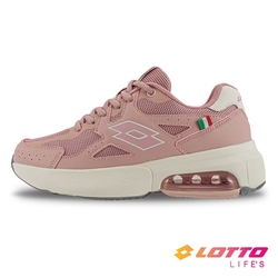 【LOTTO 義大利】女 ARIA 91 氣墊跑鞋(粉紅-LT3AWR7203)