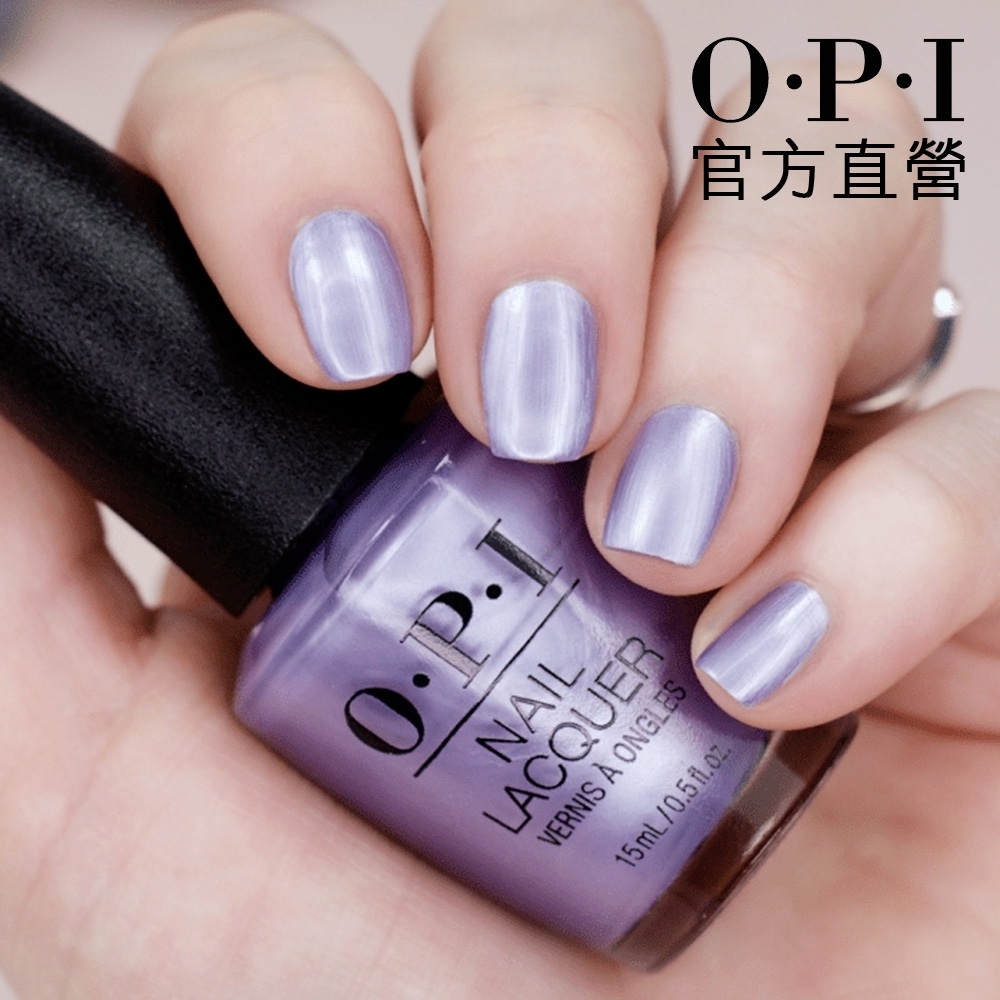 OPI 透亮珠光 經典指甲油-NLE97．小黑蓋/凝結時光系列指彩/美甲彩繪/官方直營