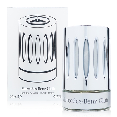 Mercedes Benz 任行旅者系列 銀色風潮淡香水 EDT 20ml (平行輸入)