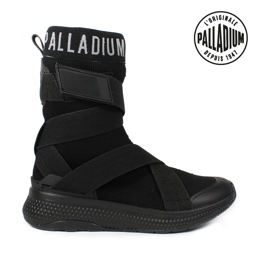 Palladium AX_EON STRAP AMPHIBIAN慢跑鞋-女-黑